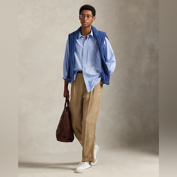 Ralph Lauren “Big Shirt” Iconic 90’s Big Fit Button Down Oxford Cloth Shirt Y2K - Picture 14 of 15